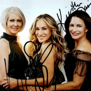 Sex and the City Cast Autograph and just like that