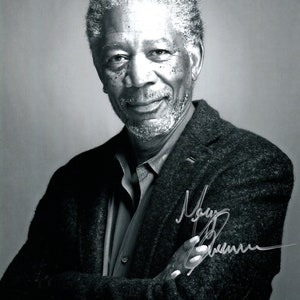 Morgan Freeman Autogramm