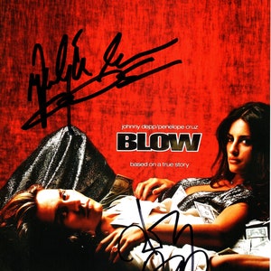 Colpo autografo Johnny Depp Penelope Cruz