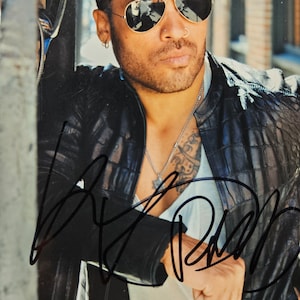 Lenny Kravitz autograph