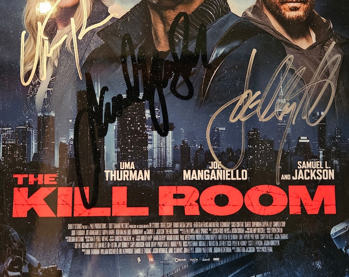 Kill Room Background The Kill Room Cast Autograph - Etsy