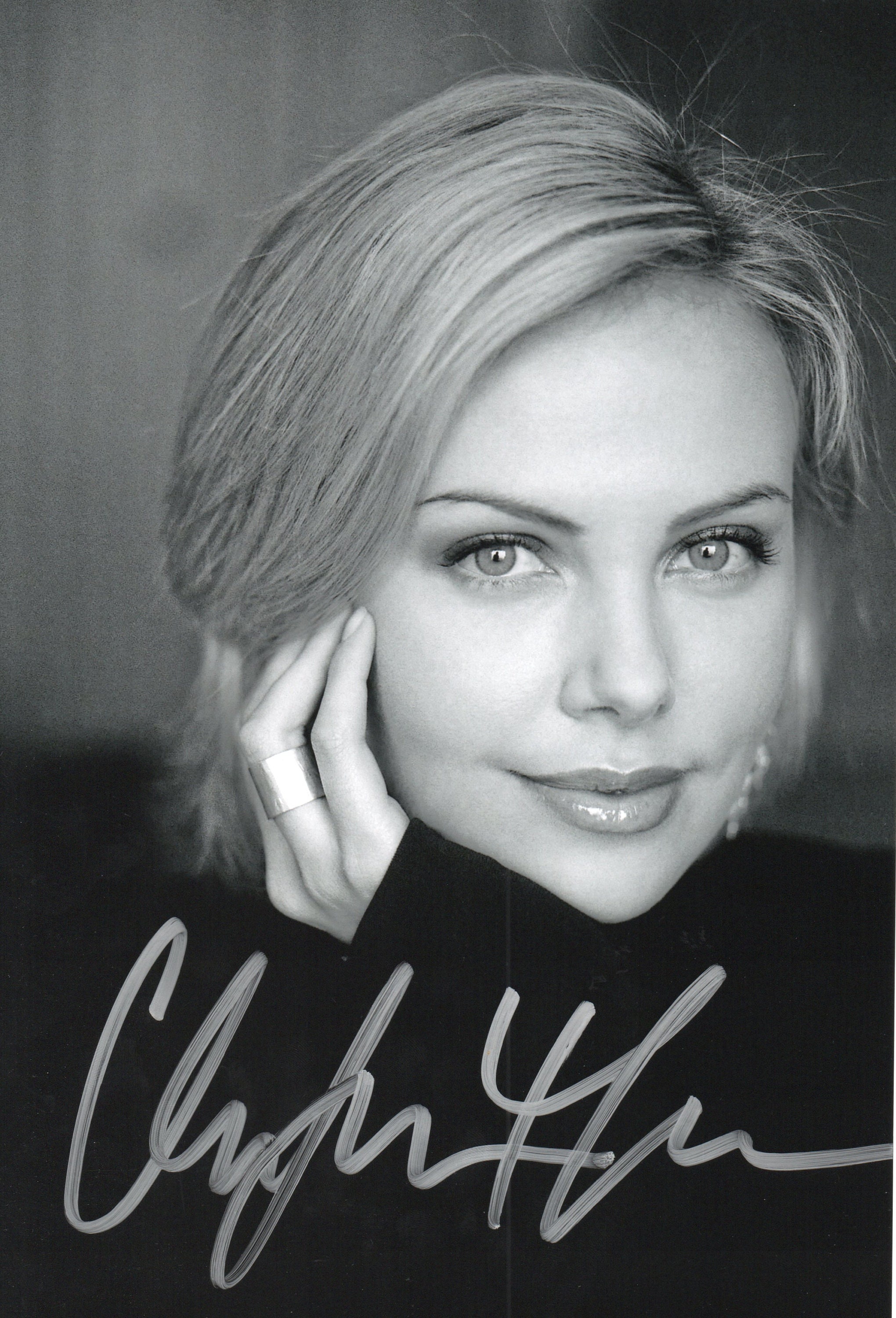 Charlize Theron Hand Signed Autograph - Etsy