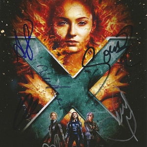X-Men Dark Phoenix Cast Autogramm