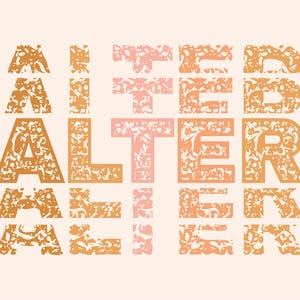 Alter Stacked Font | Layered Font, Grunge Font, Distressed Font, Rock Font, Dirty Font, Rough Font, Urban Font