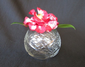 Crystal Rose Bowl Small Round