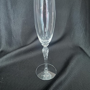 Lenox Crystal Monroe Gold Trim Champagne Flute