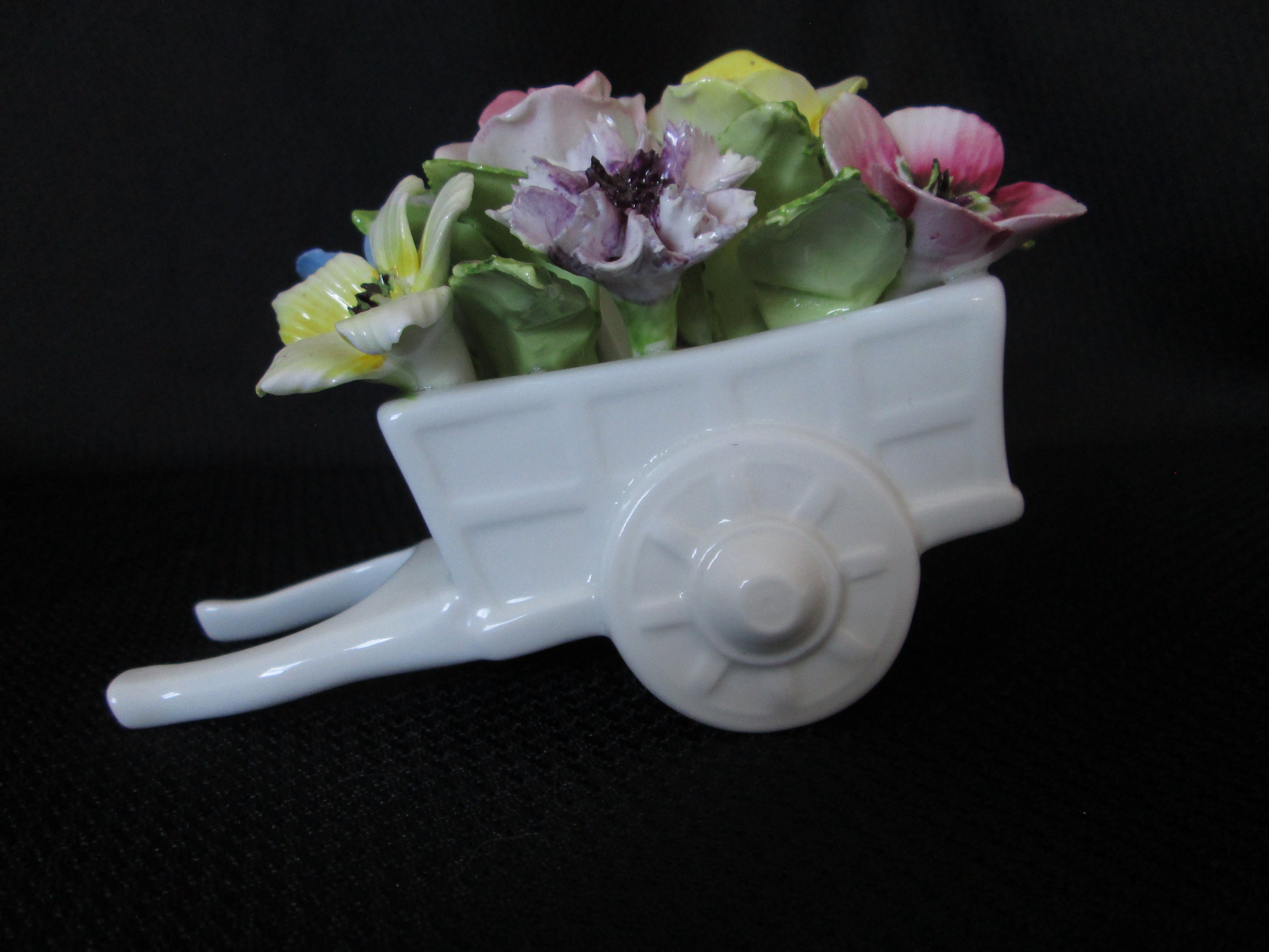 Coalport China Flower Cart Vintage - Etsy Australia
