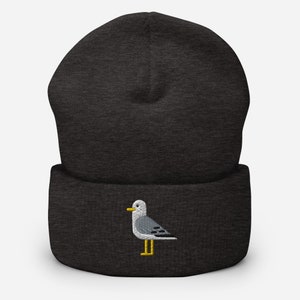 Seagull Cuffed Beanie