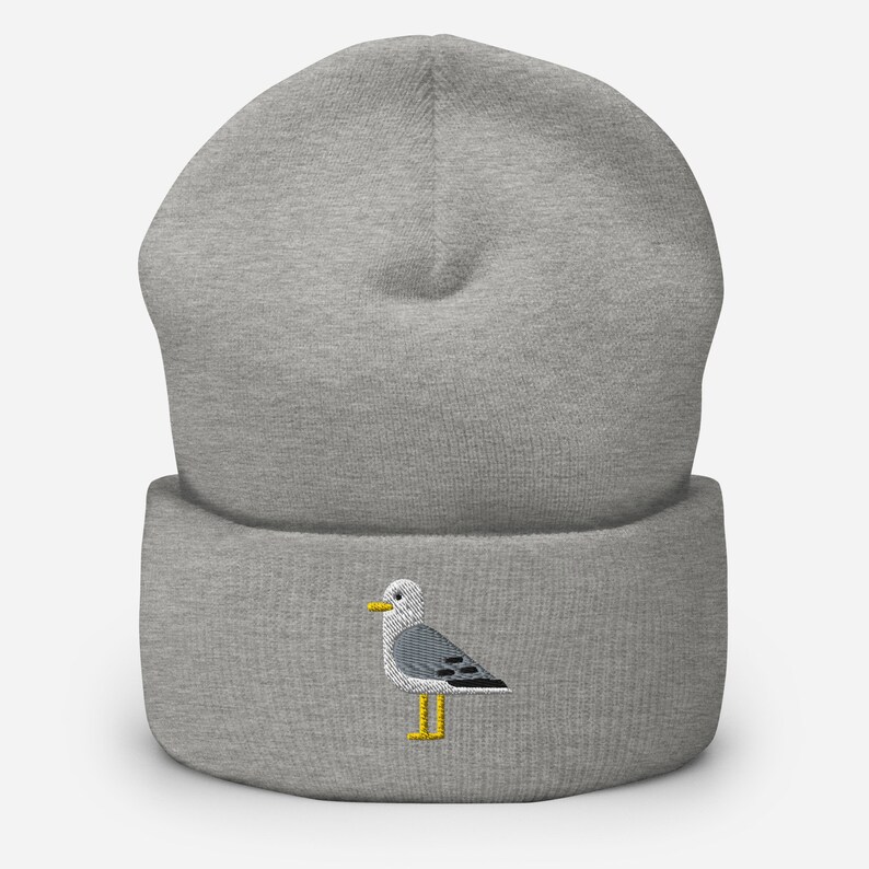 Seagull Cuffed Beanie