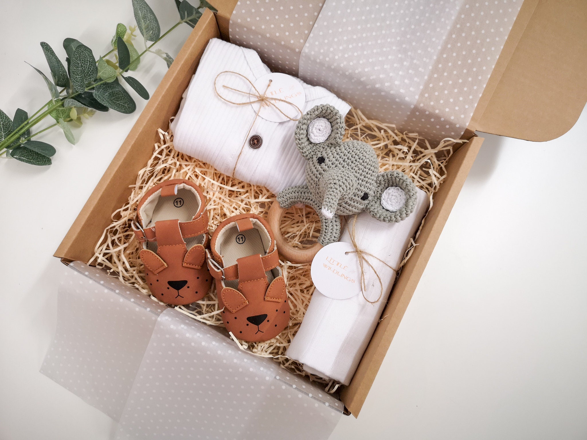 New Baby Gift Set Box Baby Gift Set Baby Shower Etsy