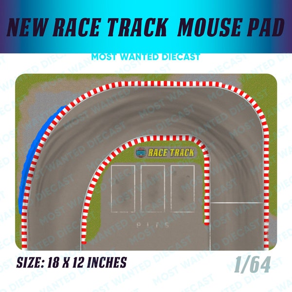 Race Track Mouse Pad 1/64