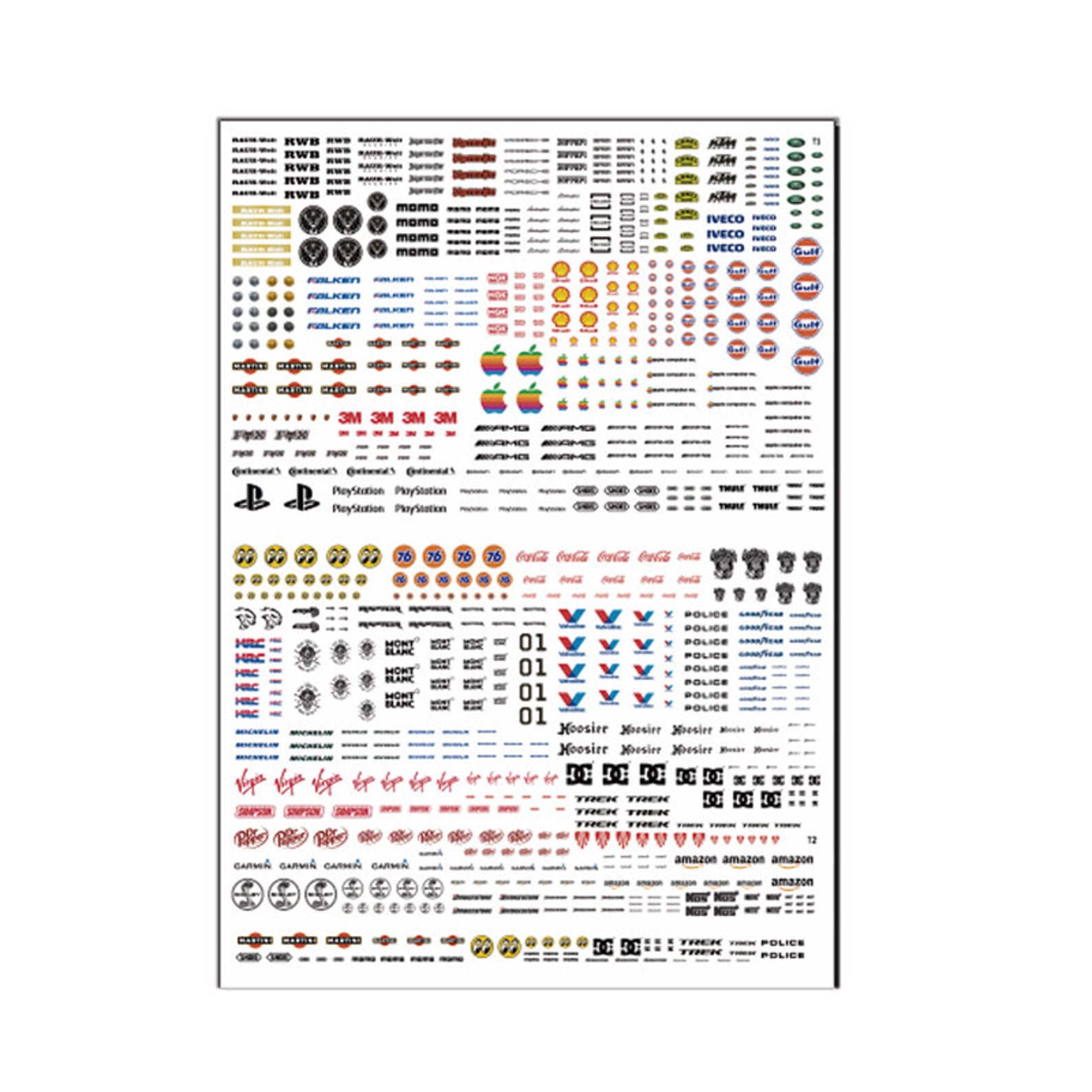 1/64 Decals Digital Files to Print on A4 Water slide paper Etsy
