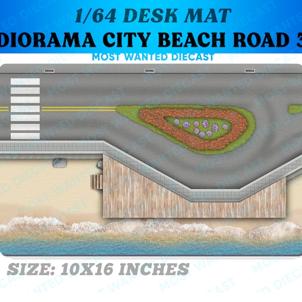 Diorama City Beach Road 3