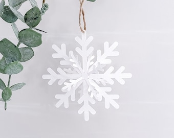 Plotter file SVG, DXF, PNG paper snowflake to make yourself. Without sticking! Winter cutting plotter