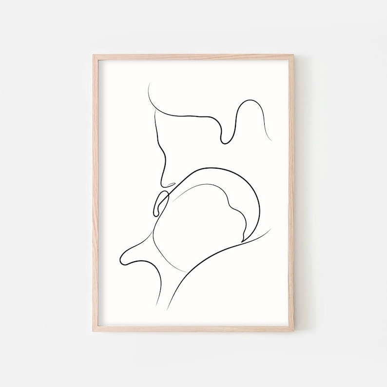 Family Print Set Of 3, Mom & Dad And Baby Art, Family Line Art, Nursery Print, Newborn Wall Art, New Mom And Dad Art Print, Kids Room Art image 4