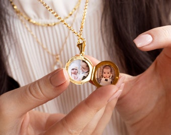Personalised Photo Locket Necklace 18 