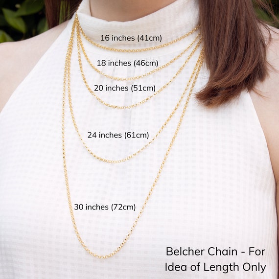 18 Carat Gold Vermeil Chain Necklace 