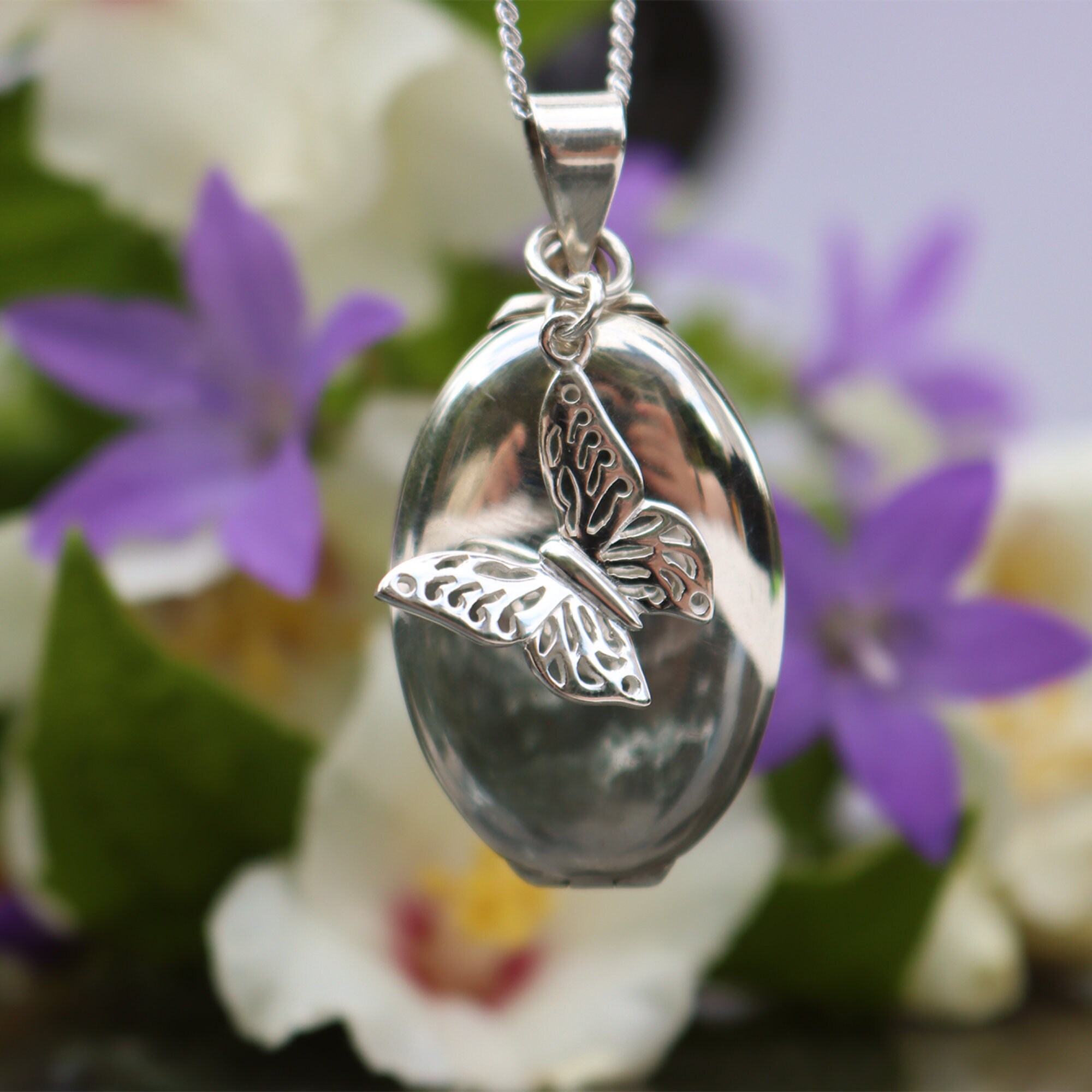 Collana con medaglione con albero genealogico: medaglione fotografico in oro e argento, regalo per la mamma - Italia