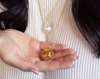 Memory ball deals necklace