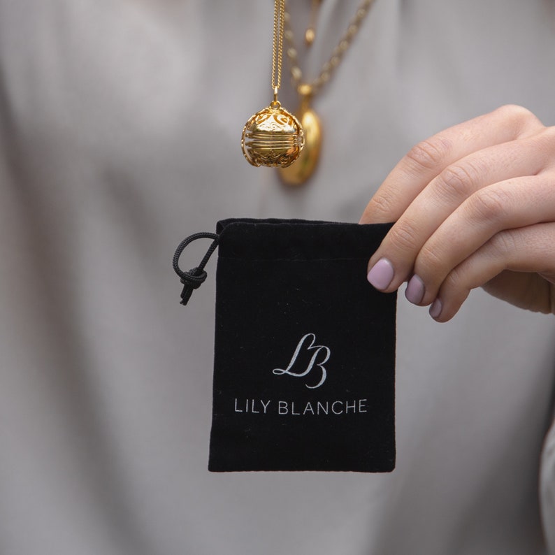Anti-tarnish bag for jewellery by Lily Blanche Jewellery Velvet Jewellery Pouch Jewellery Storage Bag