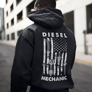 Mechanic Hoodie Etsy