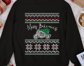 Harley davidson christmas sweater clearance