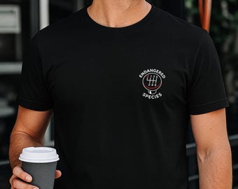 Endangered Species Schaltgetriebe Shirt, Car Enthusiast Tee