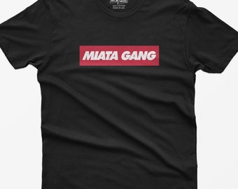 Miata Gang Shirt, Retro 90s Roadster Tee, JDM Sports Car Enthusiast Gift