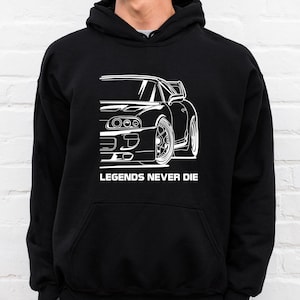 Sudadera con capucha JDM, sudadera con capucha de coche para hombre, regalo para amantes de los coches, sudadera con capucha para entusiastas de los coches, coche deportivo japonés, regalo para amantes de los coches, regalo para él, sudaderas con capucha de automóviles