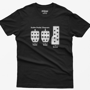 Car Guy Shirt, Three Pedal Diagram, JDM Manual Transmission Shirt, Car Lover Shirt, Gifts for Car Guys, Gearhead Shirt, Gift for Him