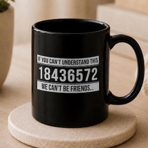 Taza con el orden de encendido del motor V8, 18436572 Taza de café, Regalo para aficionados a los coches, Regalo para mecánicos y amantes de los coches