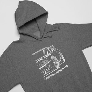 jdm hoodie, car guy hoodie, gift for car lover, japanese sports car