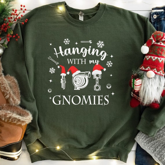 Hanging With My Gnomies Shirt | Gnome Christmas Lovers Gift Hanging With My Gnomies Shirt | Gnome Christmas Lovers Gift