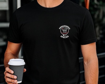 Endangered Species Manual Transmission Shirt, Car Enthusiast Tee