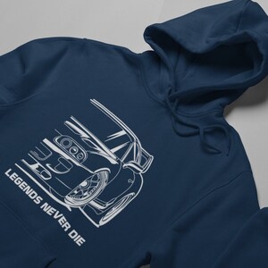 jdm hoodie, car guy hoodie, gift for car lover, japanese sports car