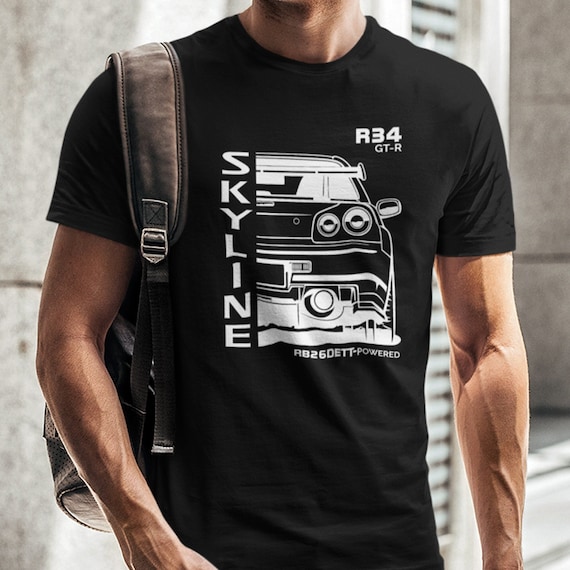 gtr r34 t shirt