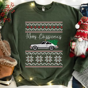Ugly Christmas Deer Hunting Sweater Perfect Gift for Hunters Funny Christmas Reindeer Sweatshirt Christmas Party Funny Christmas Gift