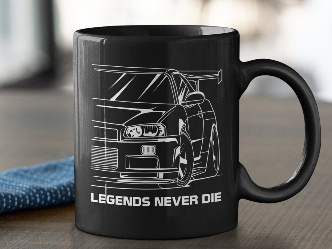 Sports Car Mug, JDM Mug, Japanese Car Coffee Mug, Car Guy Gift, Car