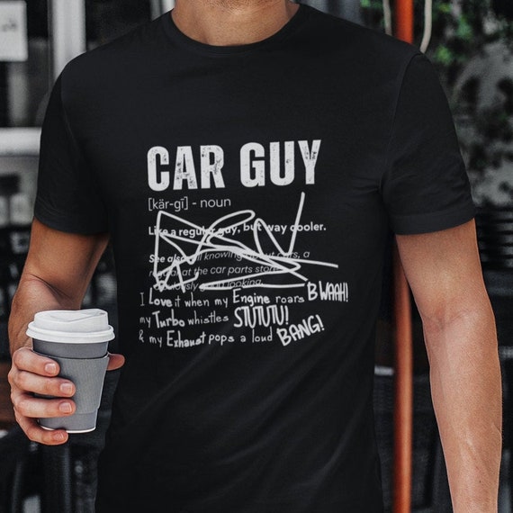 Funny car salesman saying red sports car gifts' Men's T-Shirt