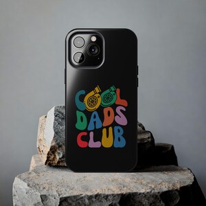 クールなパパクラブの iPhone ケース、カーガイのお父さんの携帯電話カバー、ターボ好きのお父さんへのギフト、お父さんの熱狂的な携帯電話ケース、夫への面白いギフト、父の日ギフト