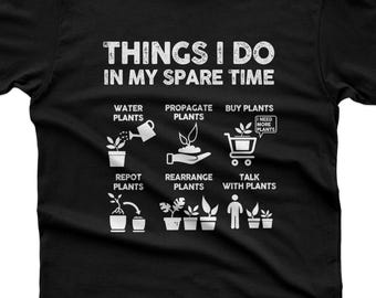 Rolig växtälskare-t-shirt, trädgårdsgåva