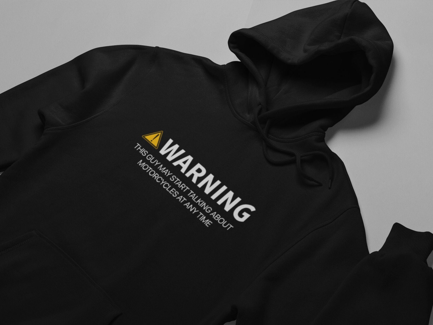 Funny Motorcycle Hoody Etsy