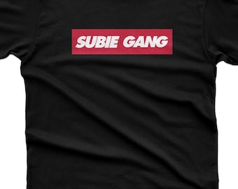 Subie Gang Shirt, JDM Car Enthusiast Gift, Car Guy Tee