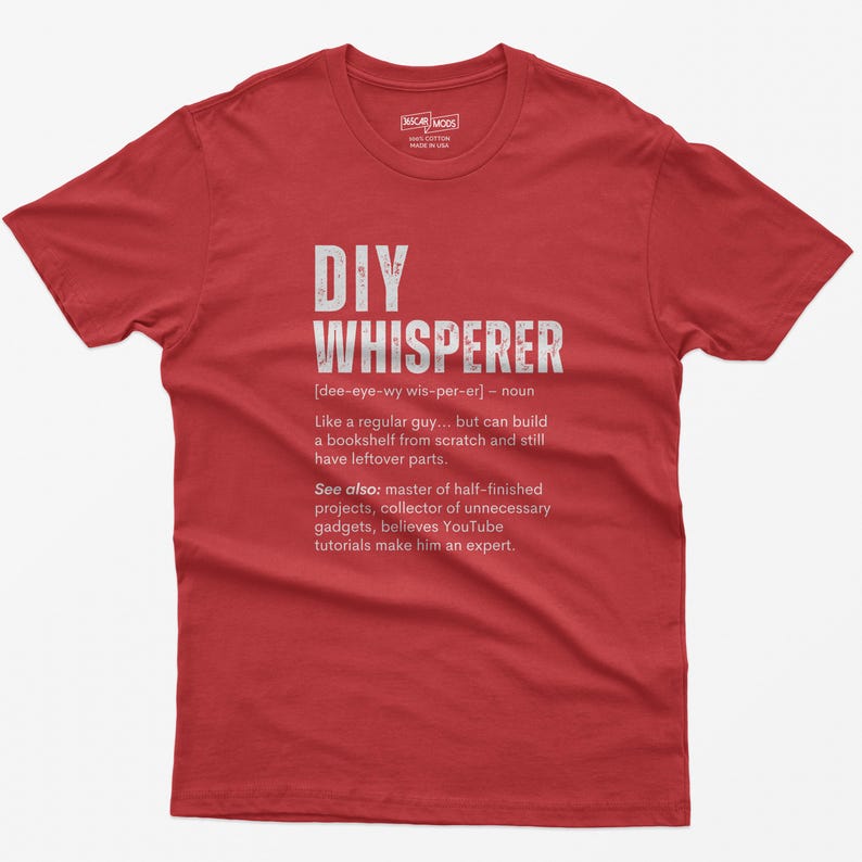 DIY Tshirts, Sarcastic Tshirt, DIY Whisperer Shirt, Funny Shirts for