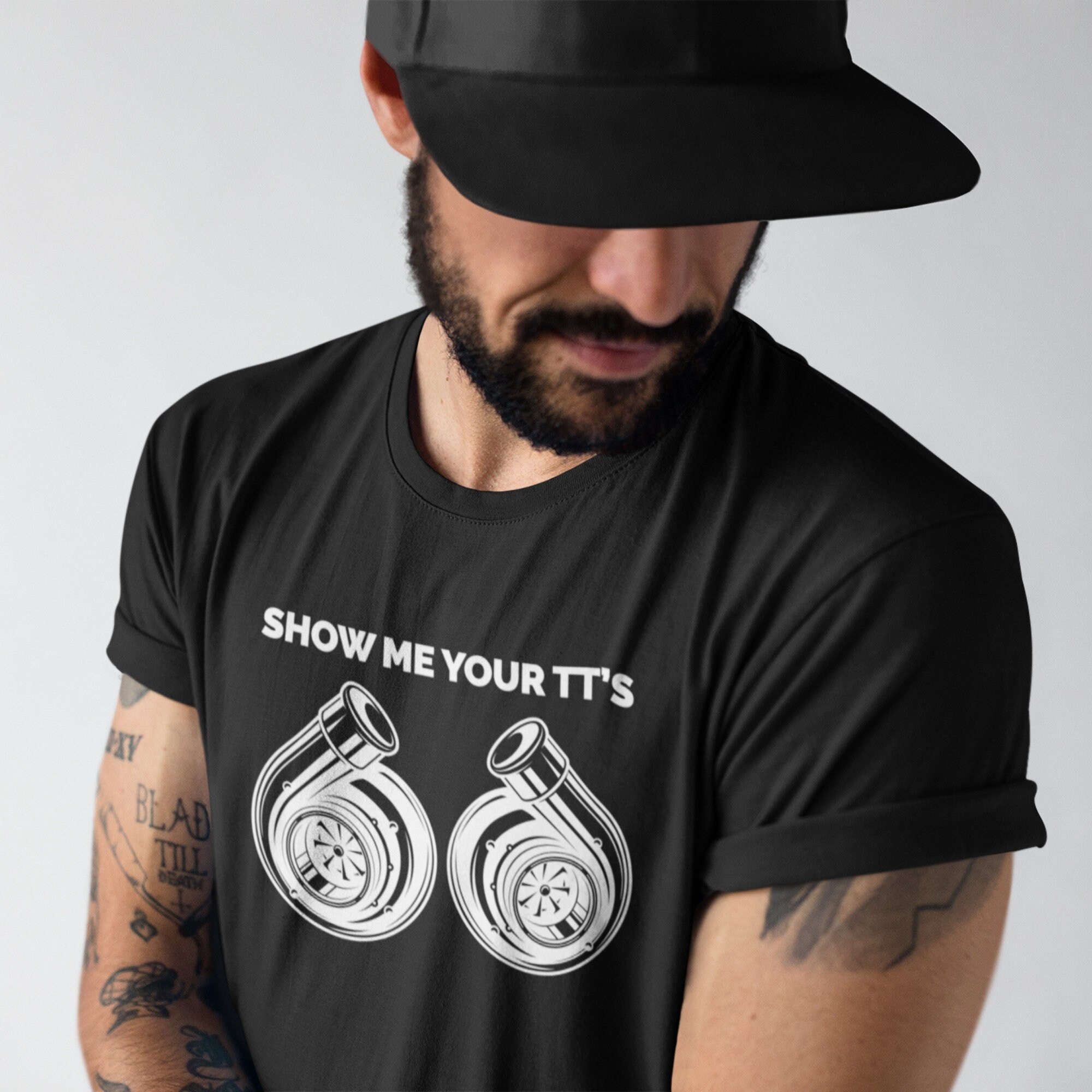 Funny Car T-shirt for Men Show Me Your 