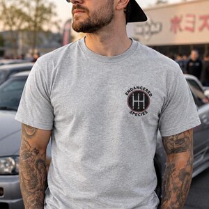 Endangered Species Manual Transmission Shirt, Stick Shift Gearhead Tee
