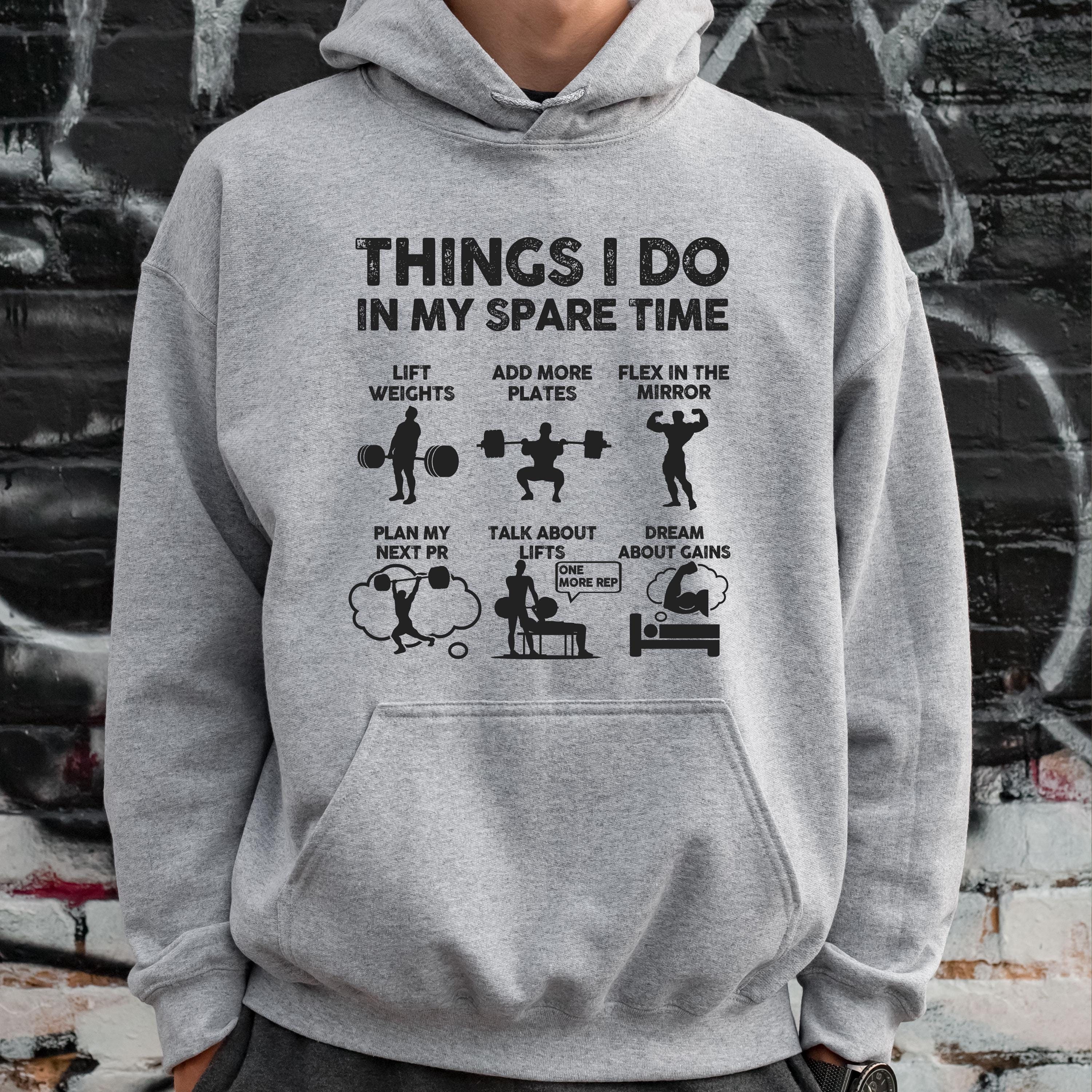 Quotes Gym Hoodies