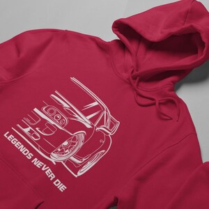jdm hoodie, car guy hoodie, gift for car lover, japanese sports car