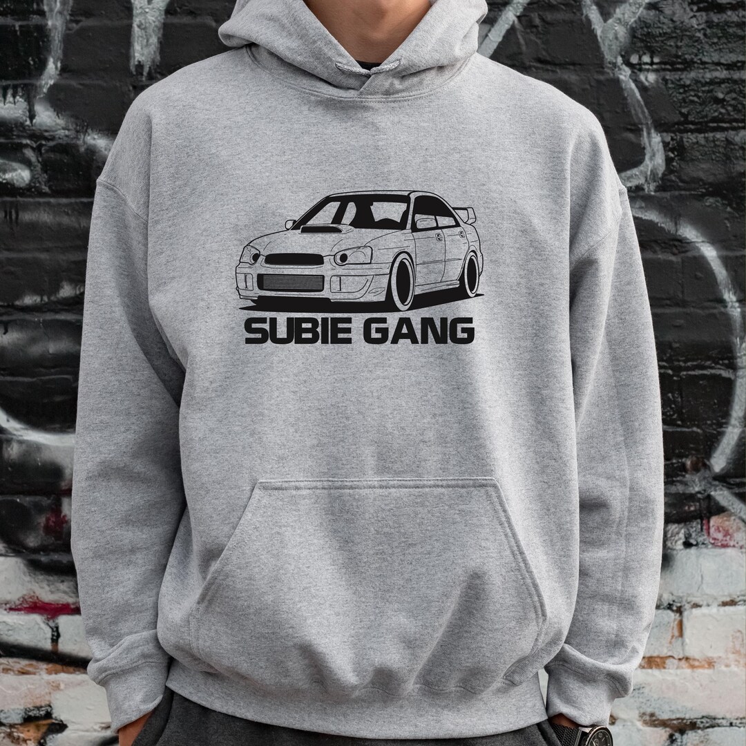 Subie Gang Hoodie, JDM Hoodie, Car Guy Gift, Streetwear Hoodie