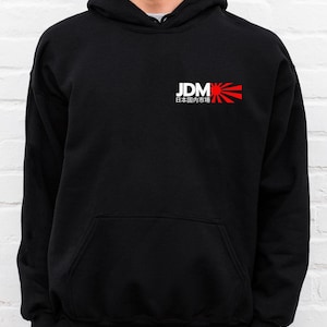 Hoodie Japanse vlag JDM: cadeau autoliefhebber